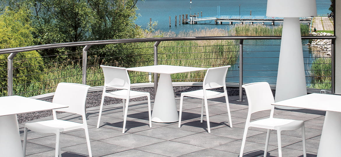 Pedrali Krzesło Ara 310 Białe - obrazek 5